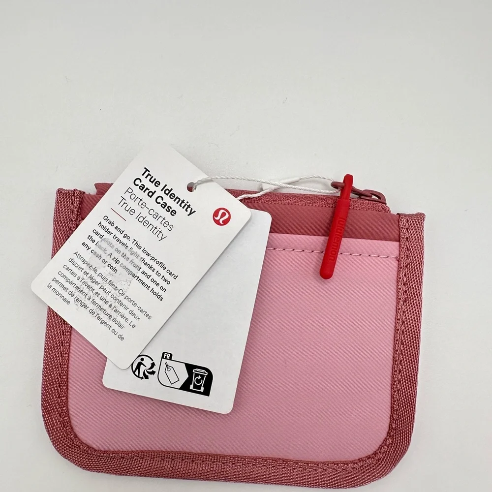 Lululemon True Identity Card Case (Deco Pink/Light Ivory/Pink Haze) - 0025 - Picture 2 of 5